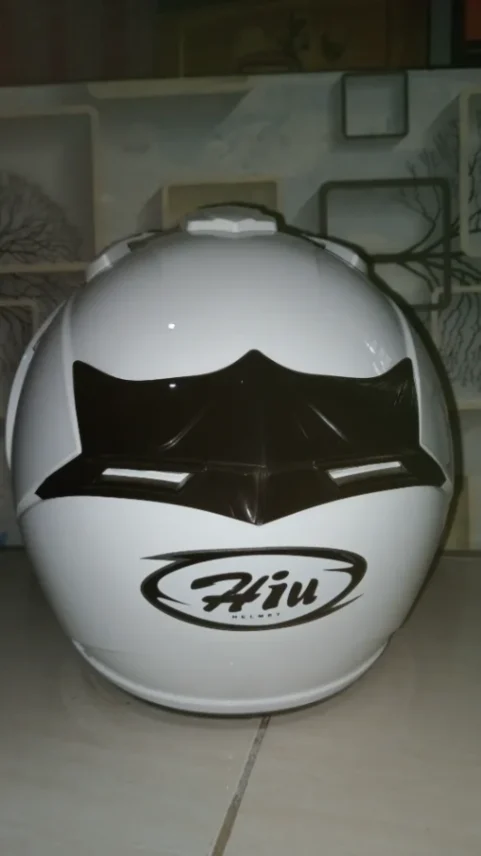 HELM HIU ARROW White DOBEL VISOR