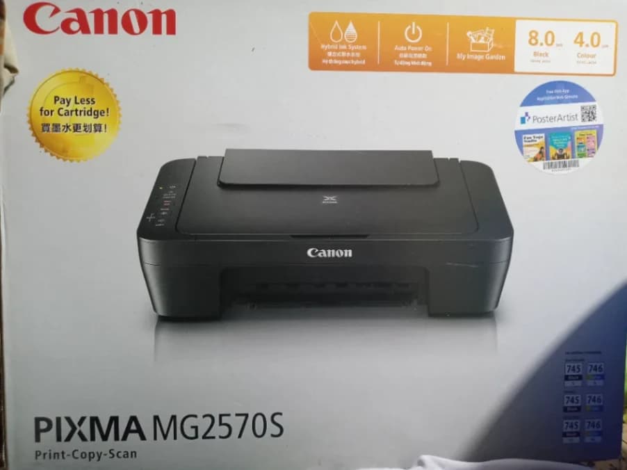 PRINTER CANON MG2570S (BISA NEGO)