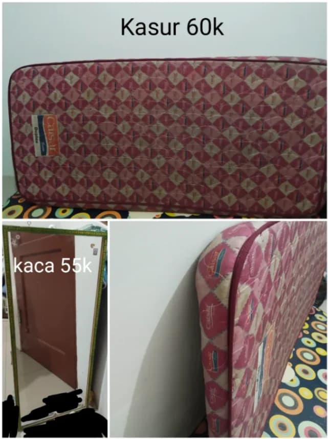 Kasur dan kaca